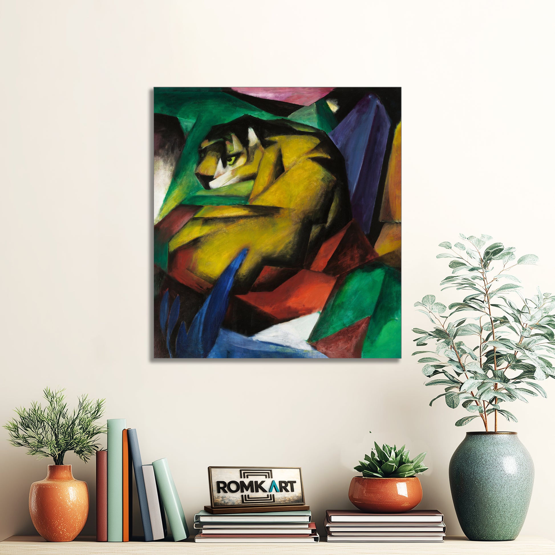 Franz Marc Tiger 1912 – Reproduction