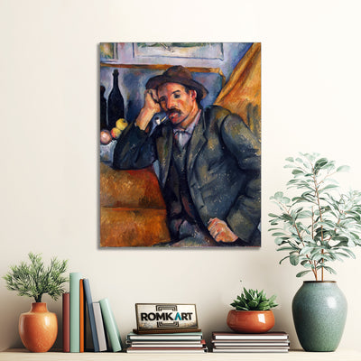Paul Cezanne Le Fumeur De Pipe The Smoker – Reproduction