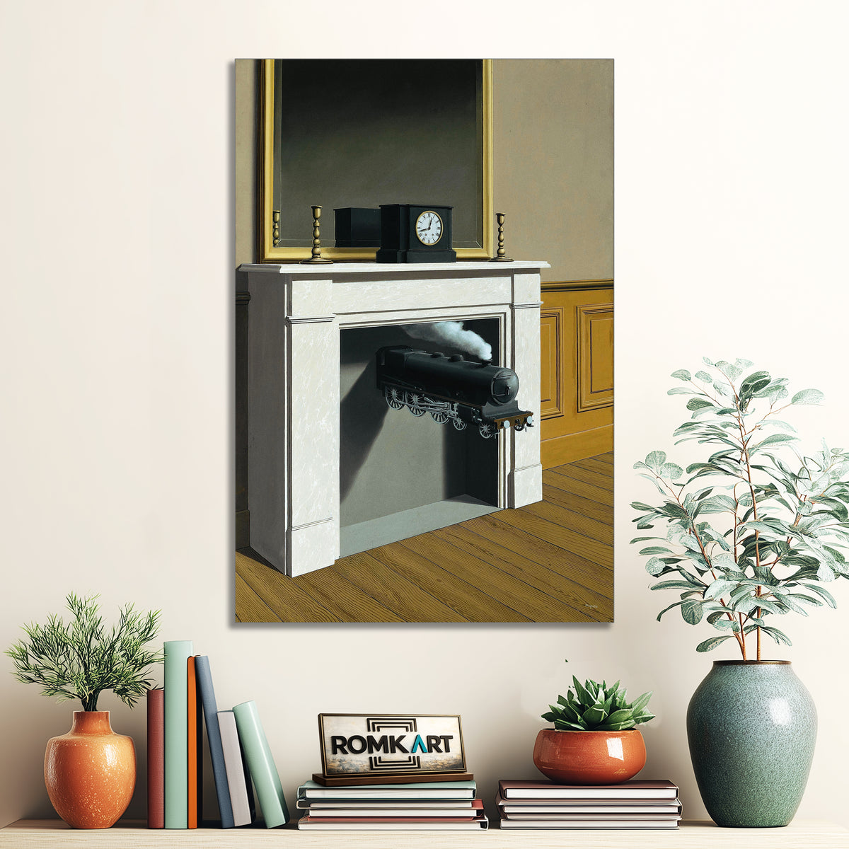 Rene Magritte Time Transfixed 1938 – Reproduction