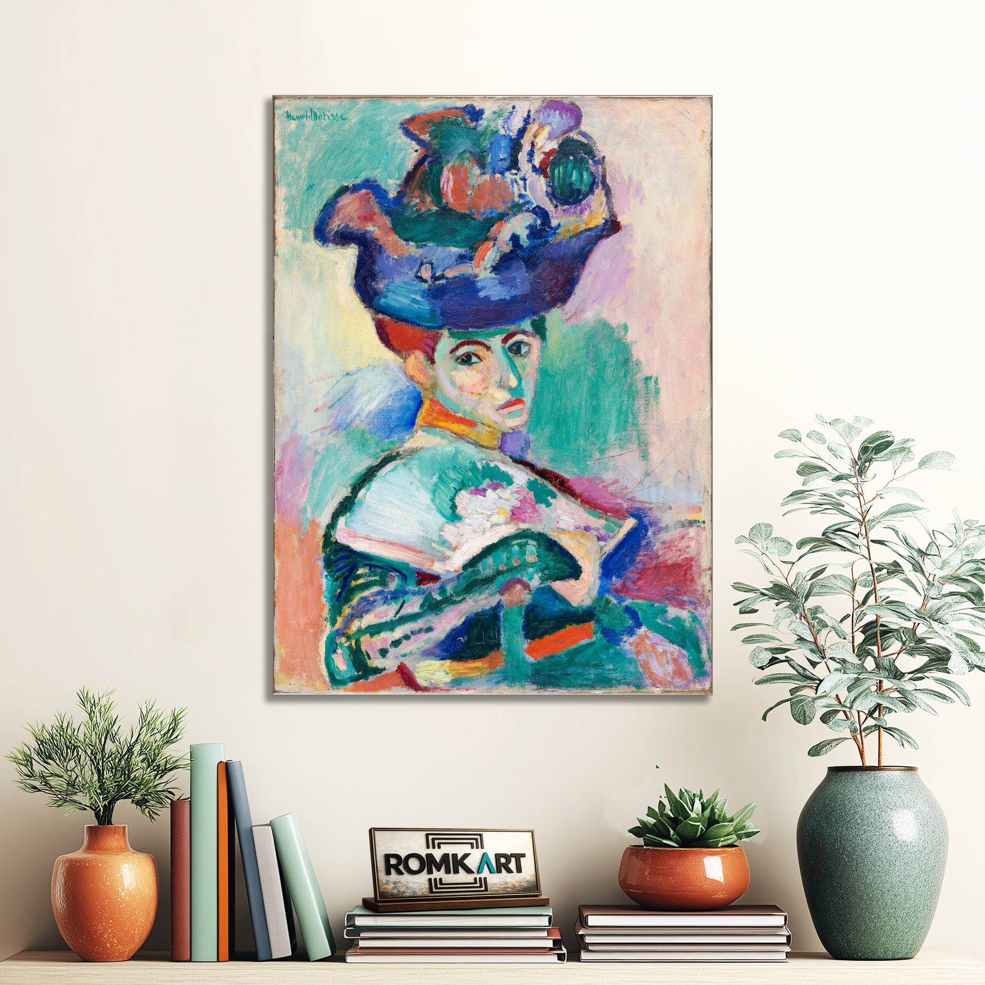 Henri Matisse Woman With A Hat 1905 – Reproduction