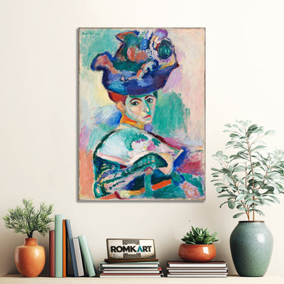Henri Matisse Woman With A Hat 1905 – Reproduction