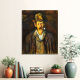 Paul Cezanne Man With A Pipe – Reproduction