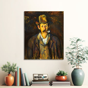 Paul Cezanne Man With A Pipe – Reproduction
