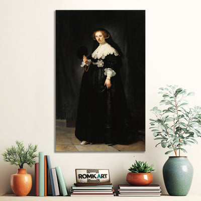 Rembrandt Portrait of Oopjen Coppit 1634 – Reproduction