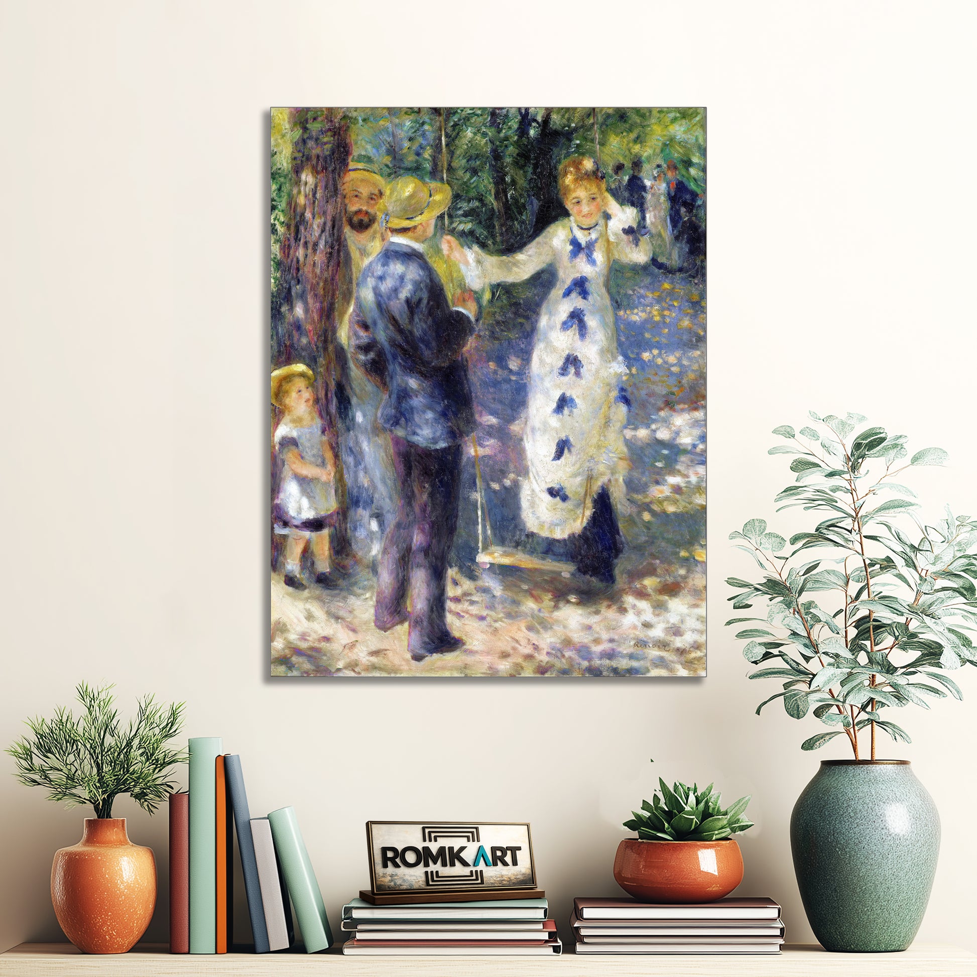 Pierre-auguste Renoir The Swing 1876 – Reproduction