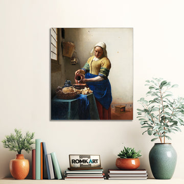 Johannes Vermeer The Milkmaid 1660 – Reproduction