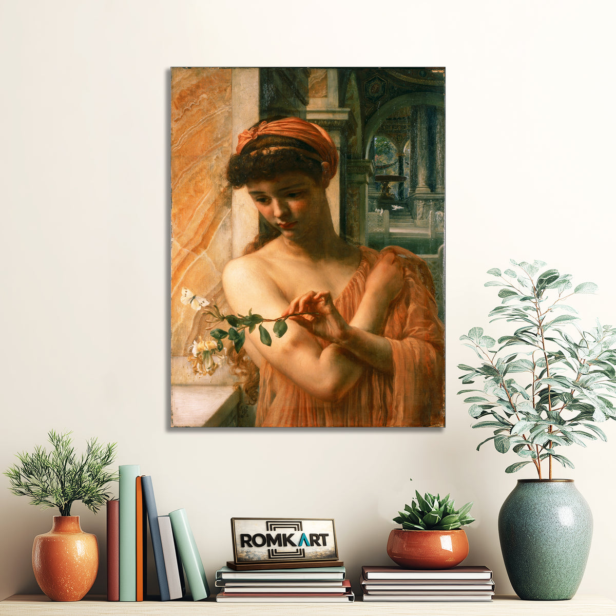 Edward Poynter Psyche In A Temple Of Love – Reproduction
