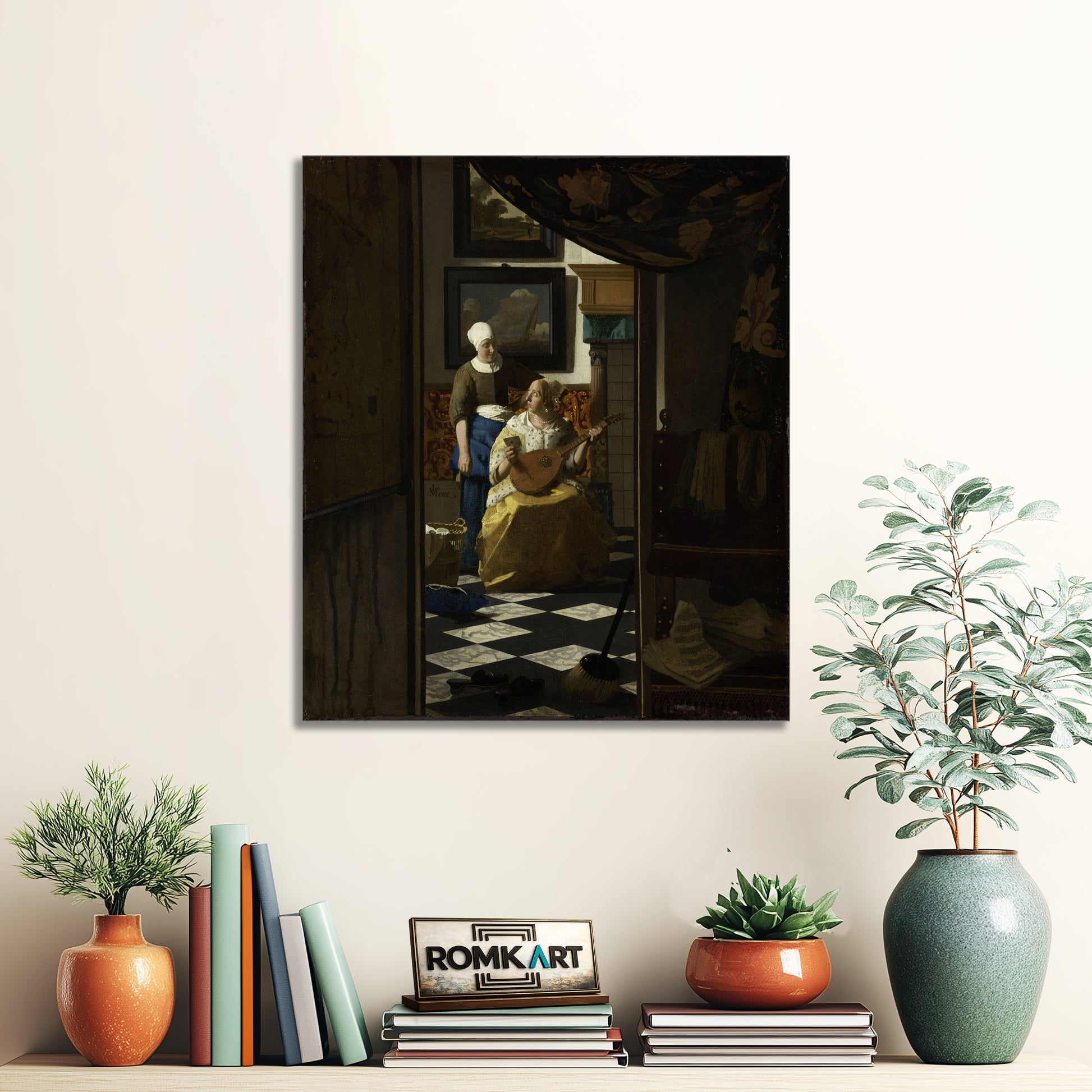 Johannes Vermeer The Love Letter 1669 – Reproduction