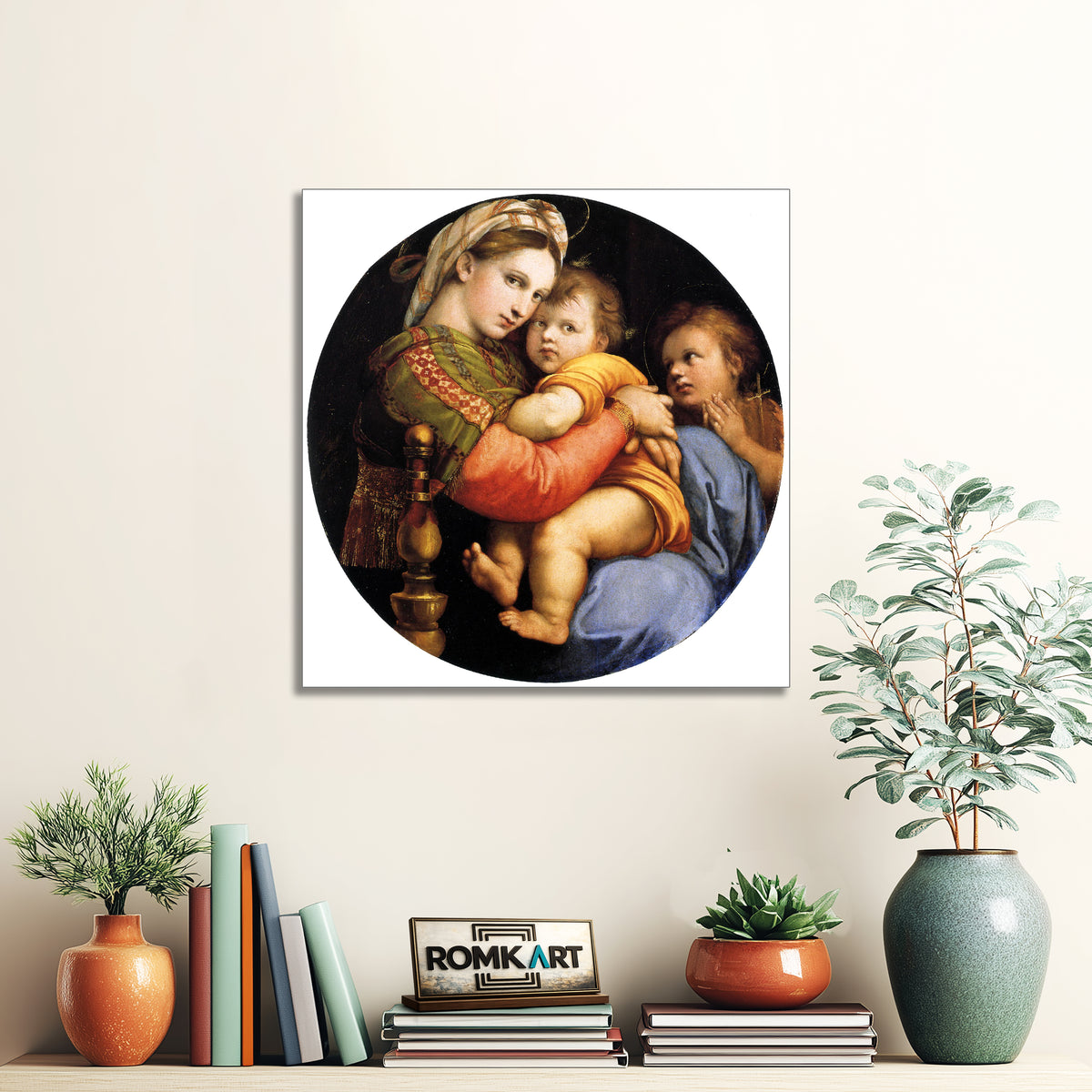 Raphael Madonna Della Seggiola – Reproduction
