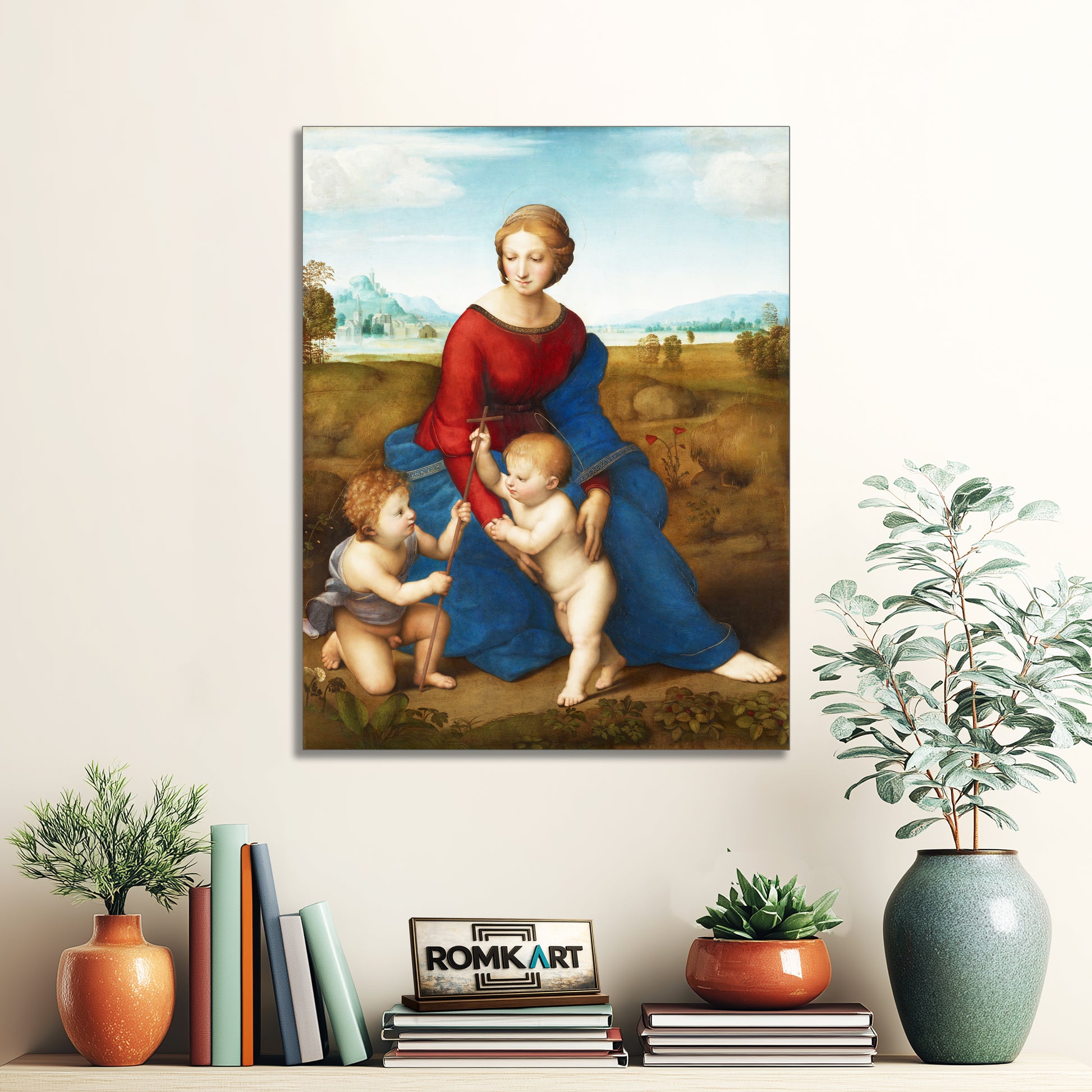Raphael Madonna Of The Meadow Madonna Del Prato 1506 – Reproduction