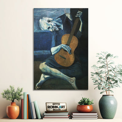 Pablo Picasso The Old Guitarist 1904 – Reproduction