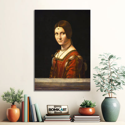 Leonardo Da Vinci La Belle Ferronnire 1490 – Reproduction