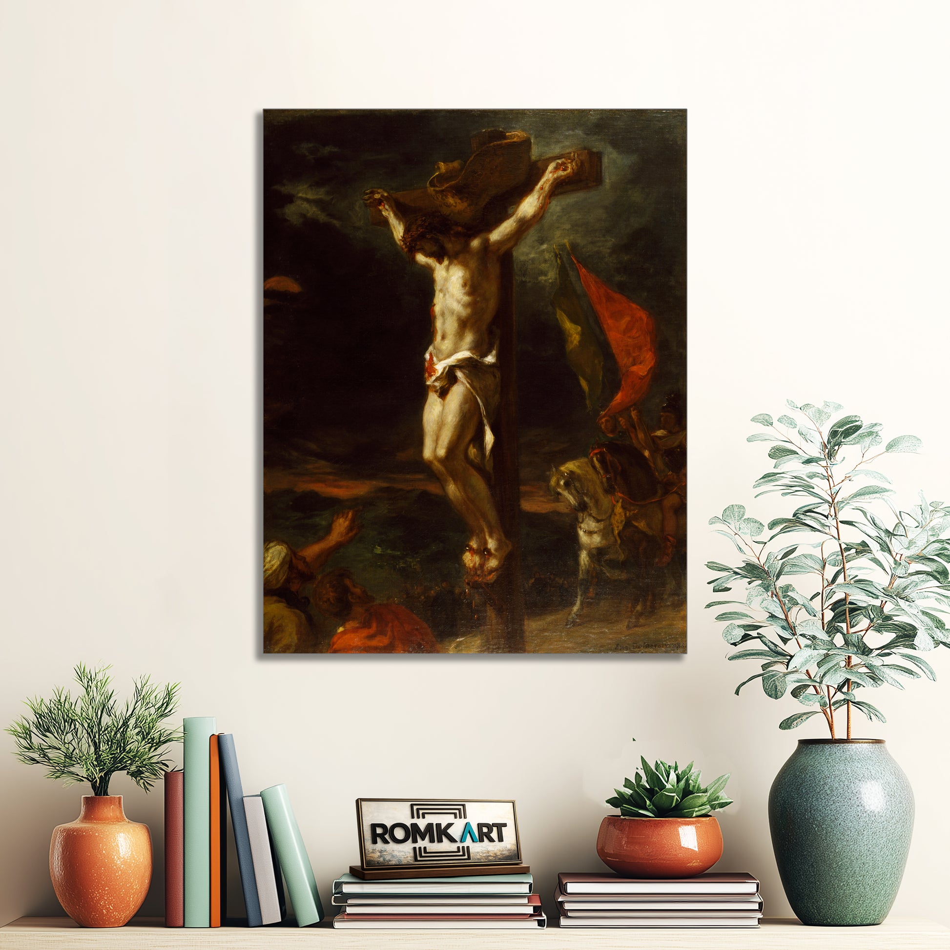 Eugene Delacroix Christ On The Cross 1846 – Reproduction