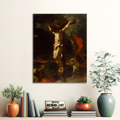 Eugene Delacroix Christ On The Cross 1846 – Reproduction