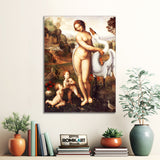 Leonardo Da Vinci Leda And The Swan – Reproduction