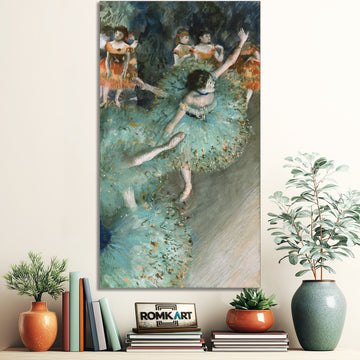 Edgar Degas Swaying Dancer - Dancer In Green 1877 - 1879 – Reproduction