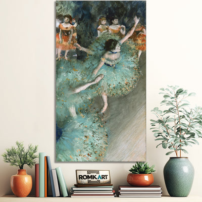 Edgar Degas Swaying Dancer - Dancer In Green 1877 - 1879 – Reproduction