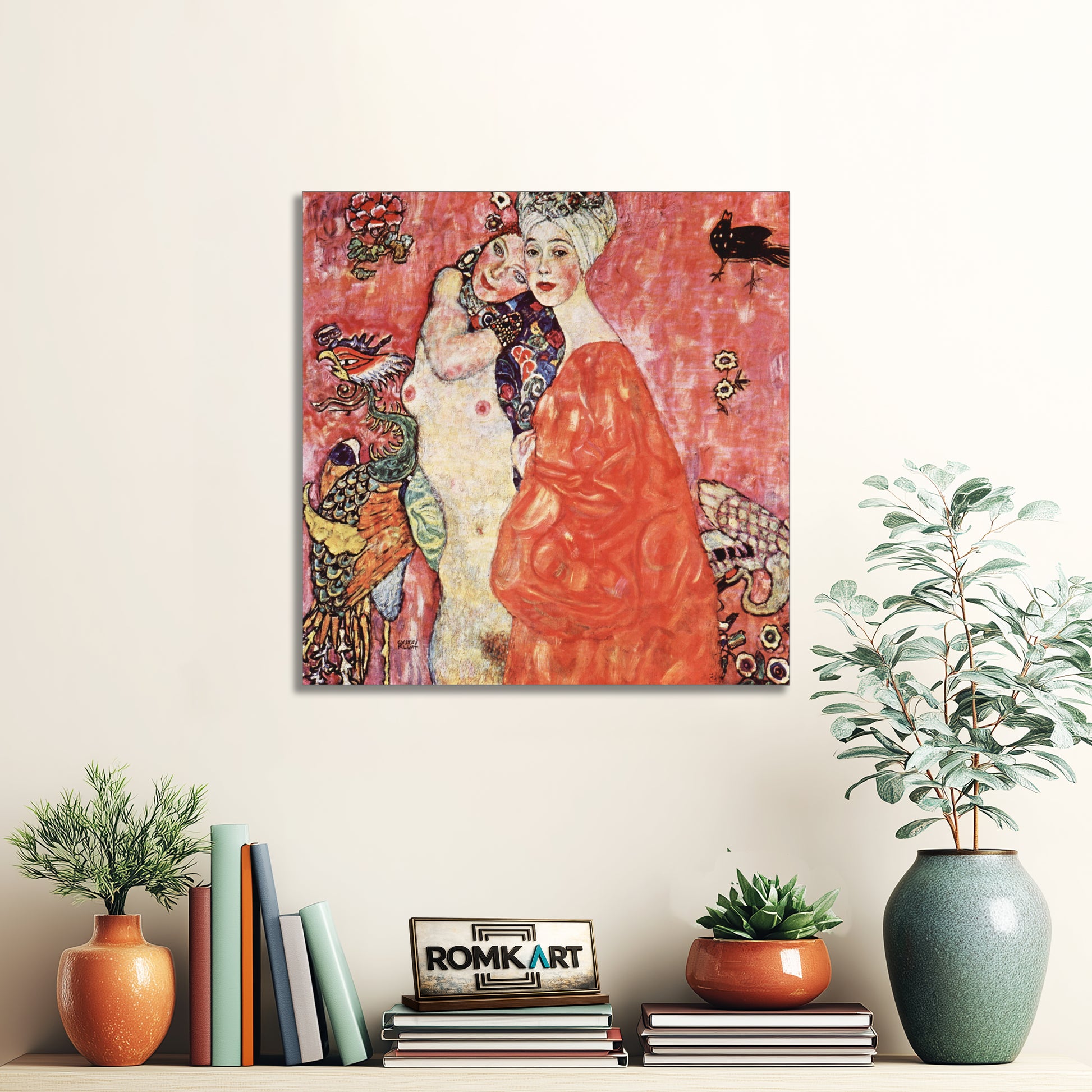Gustav Klimt Girlfriends 1916-17 – Reproduction
