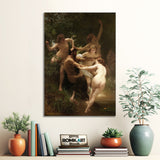 William-adolphe Bouguereau Nymphs And Satyr – Reproduction