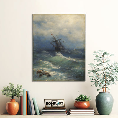 Ivan Aivazovsky Stormy Sea – Reproduction