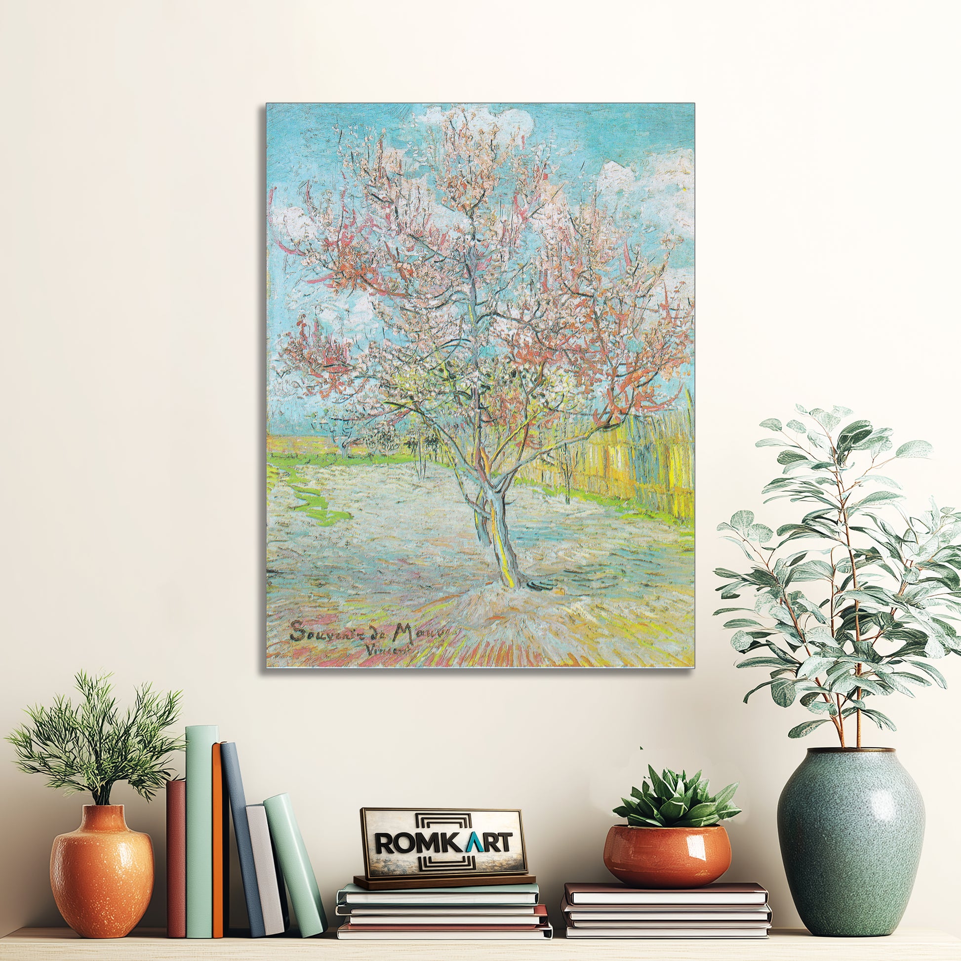 Vincent Van Gogh Pink Peach Tree In Blossom – Reproduction