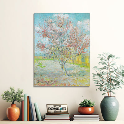 Vincent Van Gogh Pink Peach Tree In Blossom – Reproduction