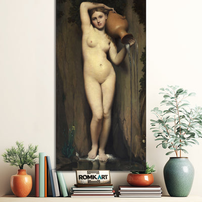 Jean Auguste Dominique Ingres The Source 1856 – Reproduction