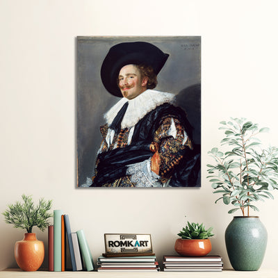 Frans Hals Laughing Cavalier 1624 – Reproduction