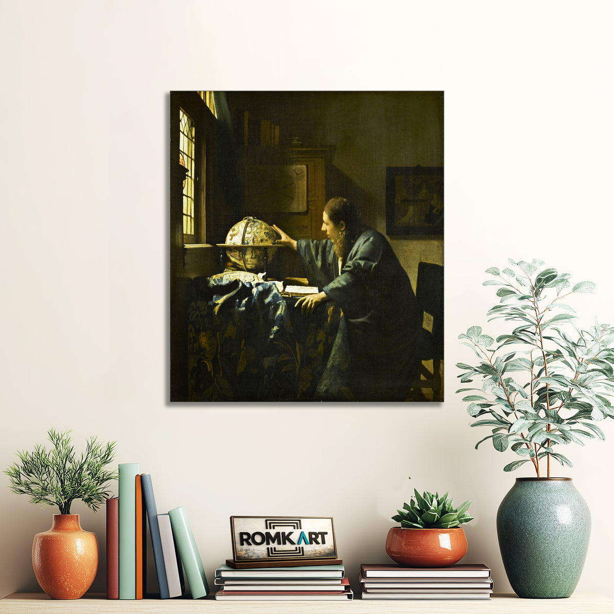 Johannes Vermeer The Astronomer 1668 – Reproduction