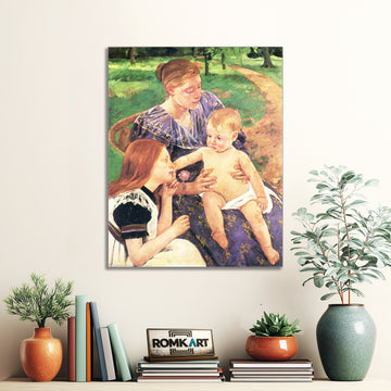Mary Cassatt The Family 1892 – Reproduction
