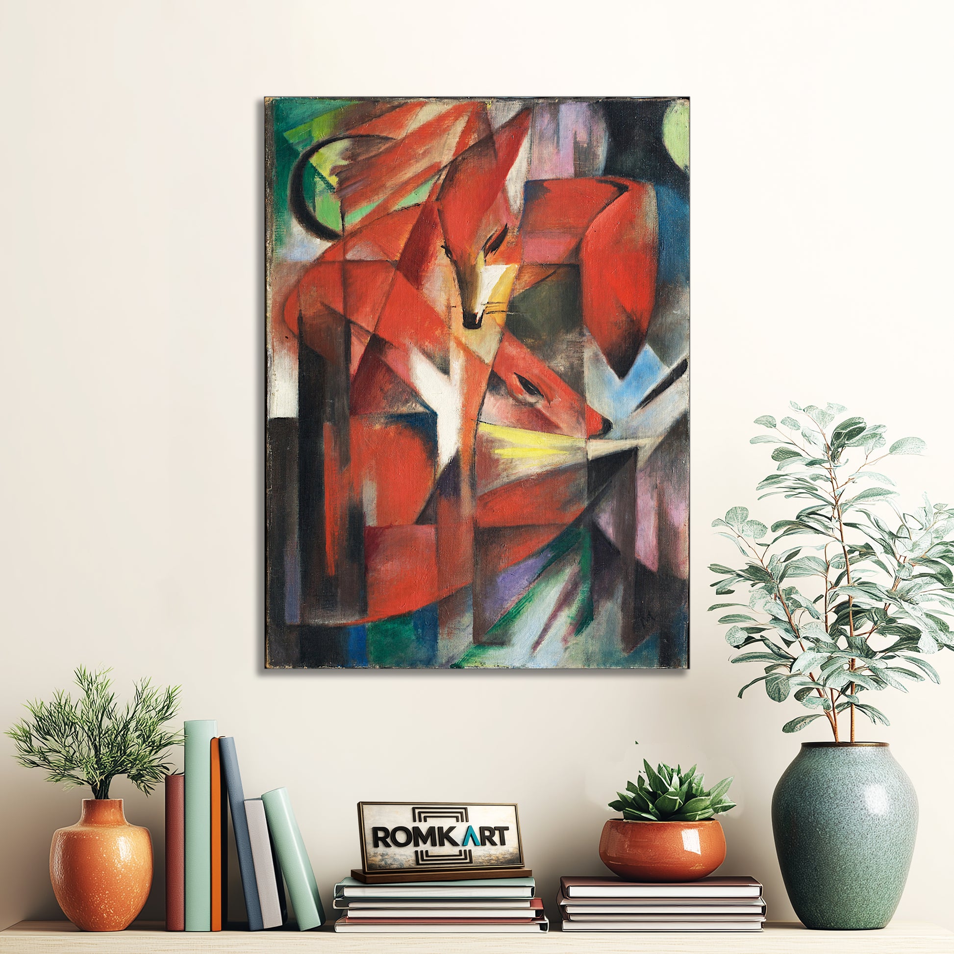 Franz Marc The Foxes 1913 – Reproduction
