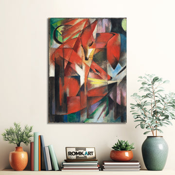 Franz Marc The Foxes 1913 – Reproduction