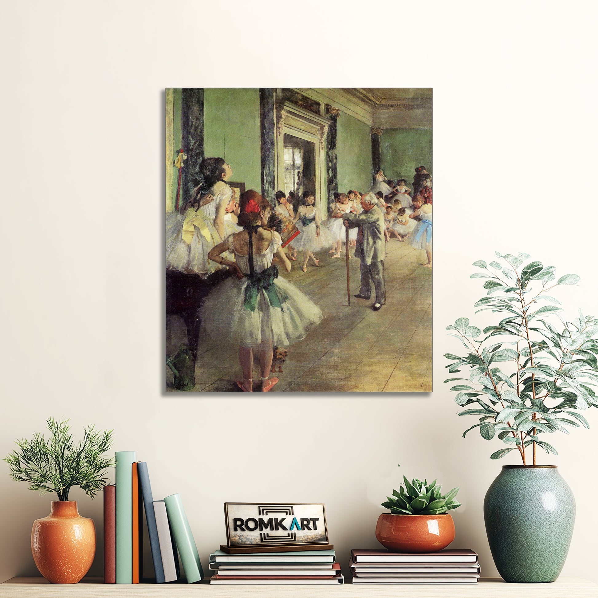 Edgar Degas The Ballet Class 1871-74 – Reproduction