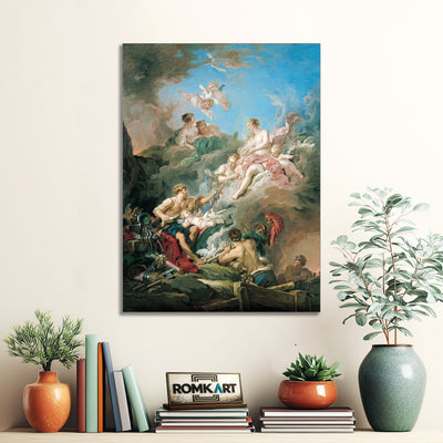 Francois Boucher Venus At Vulcan Forge – Reproduction