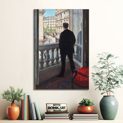Gustave Caillebotte Young Man At His Window 1875 – Reproduction