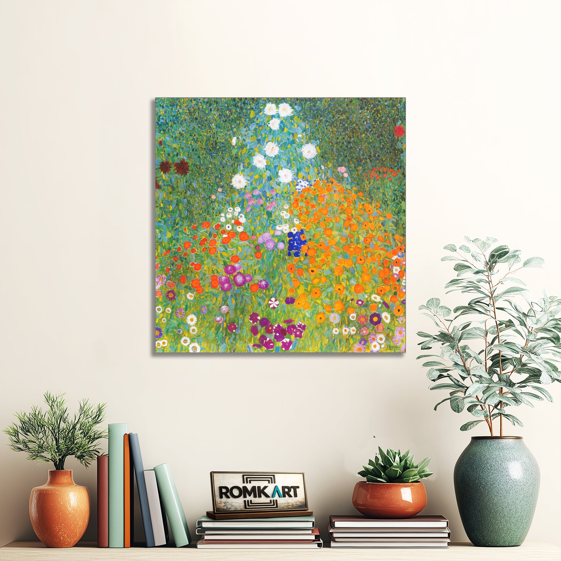 Gustav Klimt Flower Garden 1907 – Reproduction