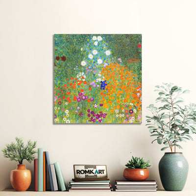 Gustav Klimt Flower Garden 1907 – Reproduction