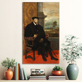 Titian Portrait Of Charles V 1548 Alte Pinakothek – Reproduction