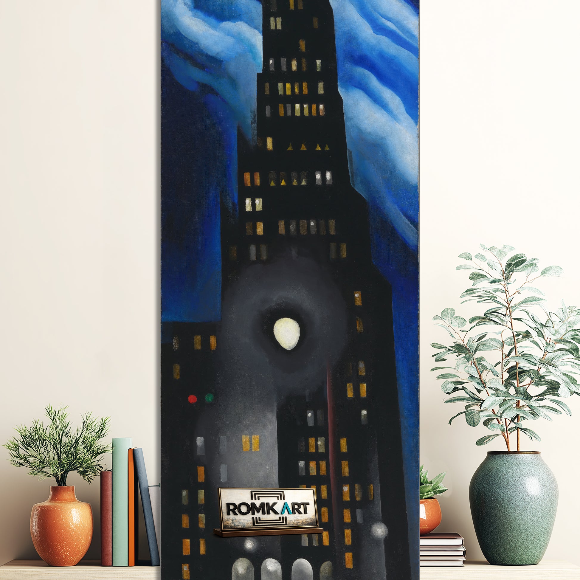 Georgia O'Keeffe Ritz Tower 1928 – Reproduction