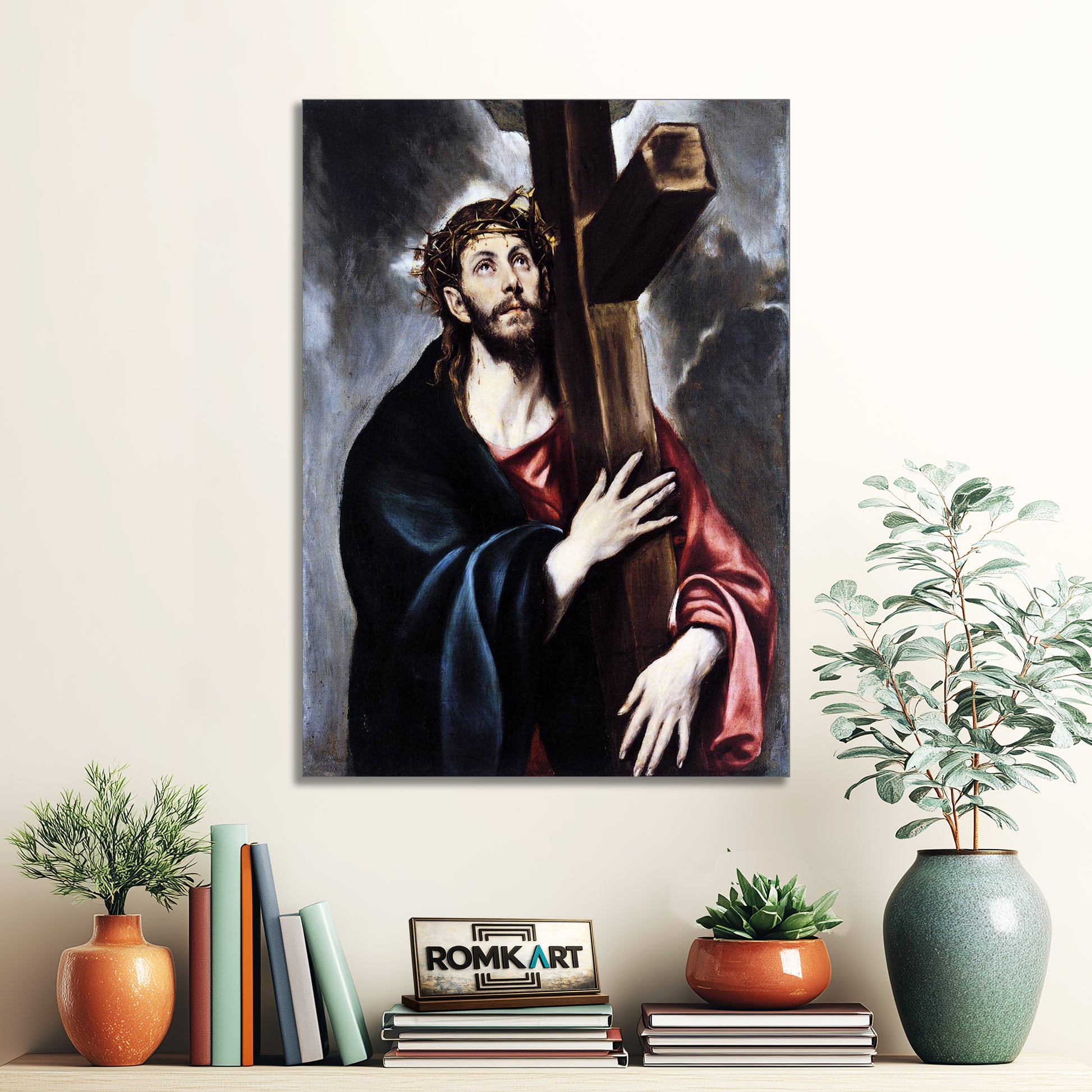 El Greco Christ Carrying The Cross 1580 – Reproduction