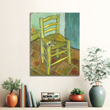 Vincent Van Gogh Chair With Pipe 1888 – Reproduction