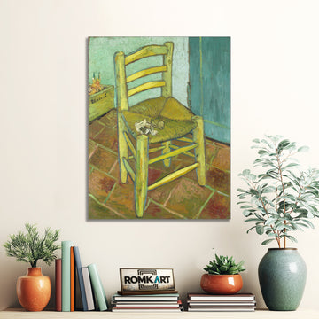 Vincent Van Gogh Chair With Pipe 1888 – Reproduction