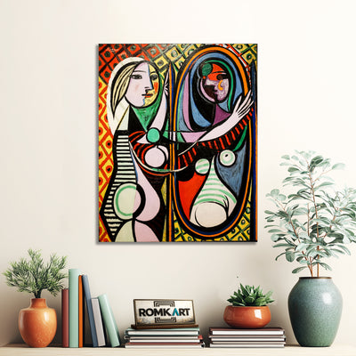 Pablo Picasso Girl Before A Mirror 1932 – Reproduction