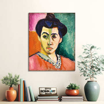 Henri Matisse The Green Stripe Portrait Of Madame Matisse 1905 – Reproduction