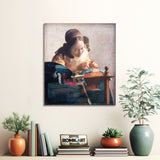 Johannes Vermeer The Lacemaker 1669-1670 – Reproduction