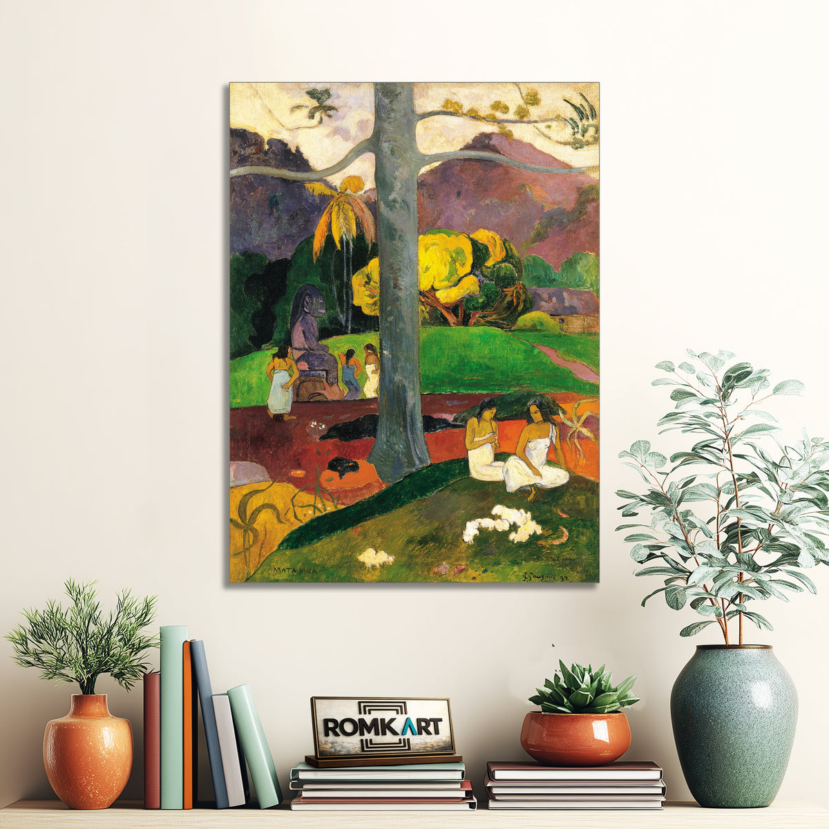 Paul Gauguin Mata Mua 1892 – Reproduction