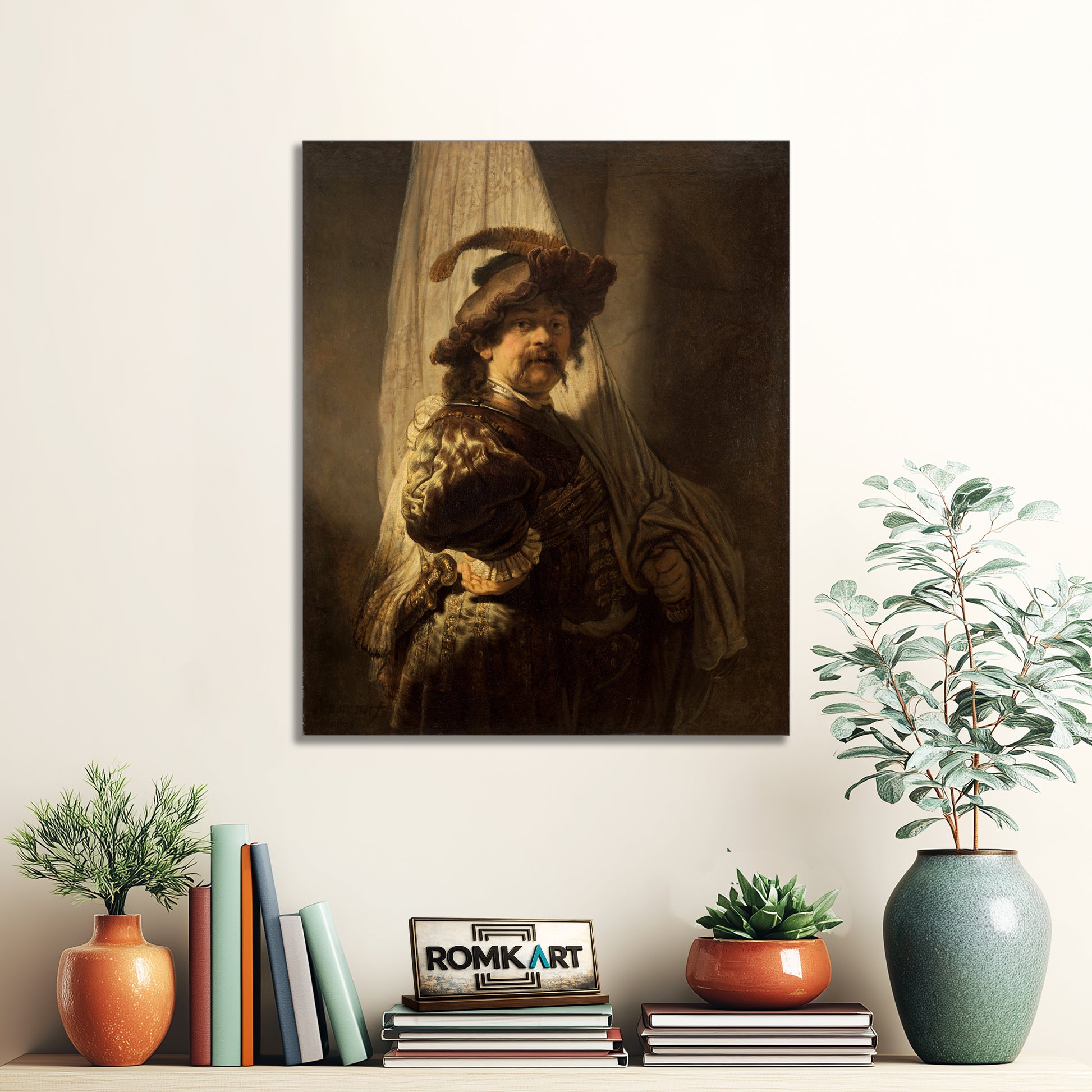 Rembrandt Standard Bearer 1636 – Reproduction