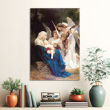 William-adolphe Bouguereau Song Of The Angels – Reproduction