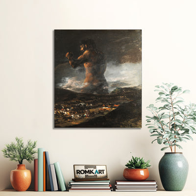 Francisco De Goya The Colossus 1808 – Reproduction