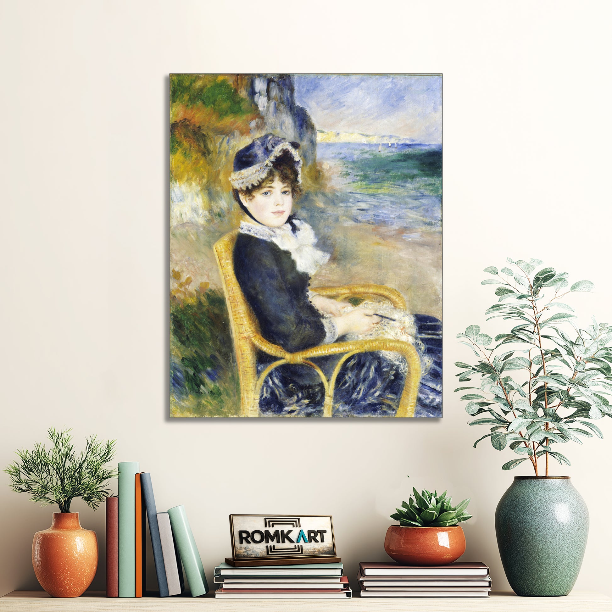 Pierre-auguste Renoir By The Seashore 1883 – Reproduction